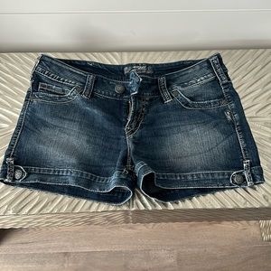 Women’s Silver brand Jean shorts